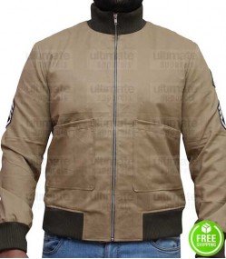 Fury Movie Brad Pitt (Wardaddy) Tanker WW2 Jacket
